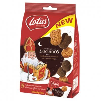 Lotus Speculoos Sinterklaas choco